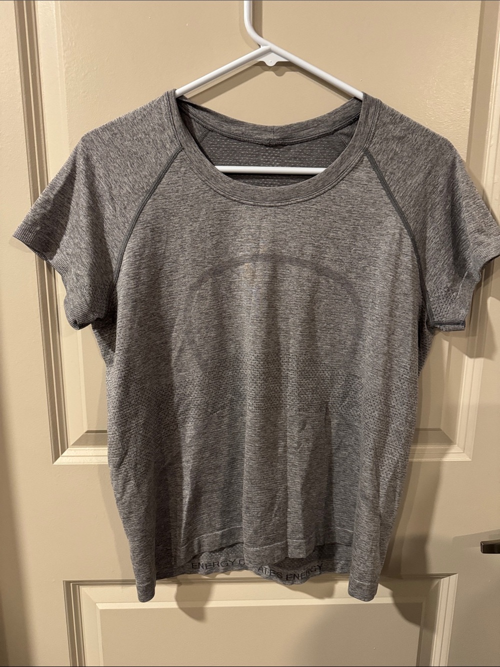 Lululemon Women's Gray Short-Sleeve Active Tee